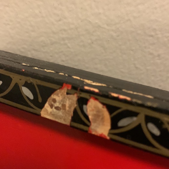 Small Hand Painted Panel Divider 18.5" W x 14" H - Picture 7 of 14